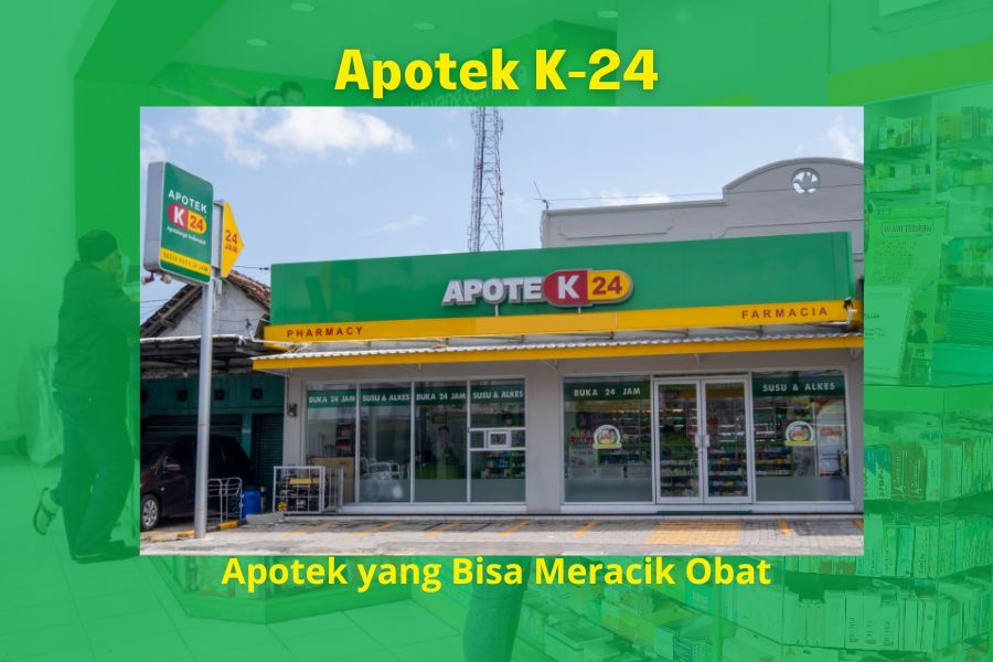 Apotek K-24 jadi Apotek yang Bisa Meracik Obat